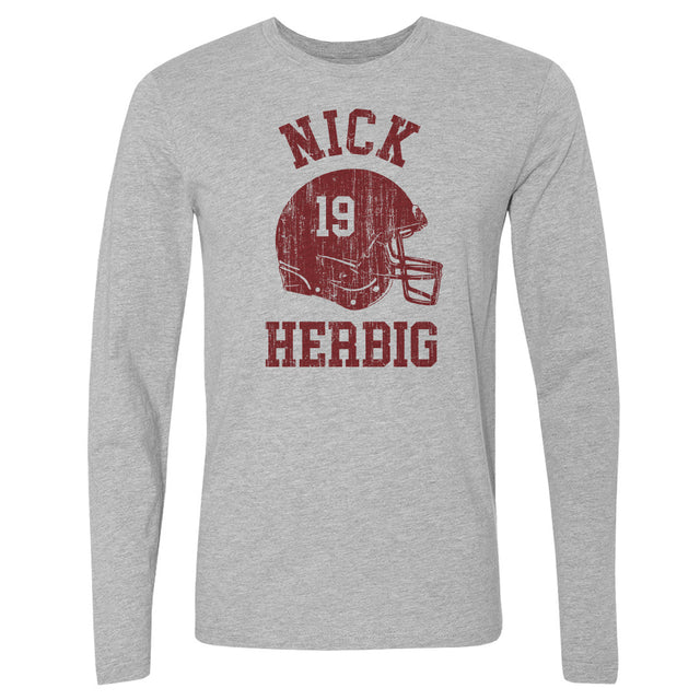 Nick Herbig Men's Long Sleeve T-Shirt | 500 LEVEL
