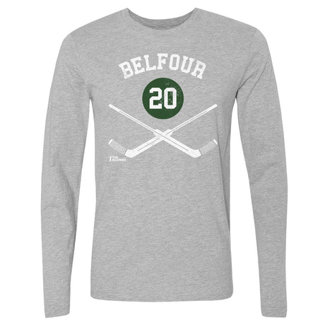 Ed Belfour Men's Long Sleeve T-Shirt | 500 LEVEL
