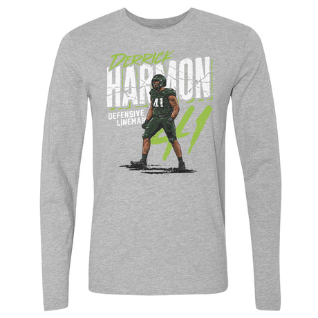 Derrick Harmon Men's Long Sleeve T-Shirt | 500 LEVEL