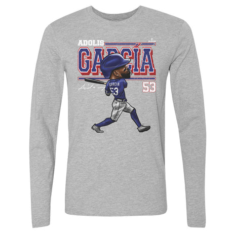 Adolis Garcia Men's Long Sleeve T-Shirt | 500 LEVEL