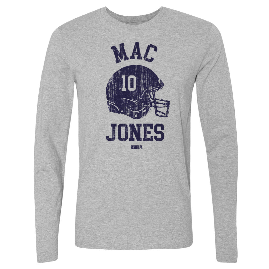 Mac Jones Men&#39;s Long Sleeve T-Shirt | 500 LEVEL