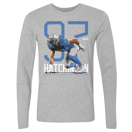 Aidan Hutchinson Men's Long Sleeve T-Shirt | 500 LEVEL