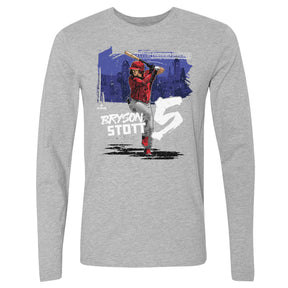Bryson Stott Men's Long Sleeve T-Shirt | 500 LEVEL