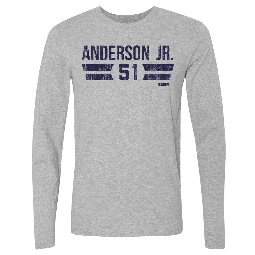 Will Anderson Jr. Men's Long Sleeve T-Shirt | 500 LEVEL