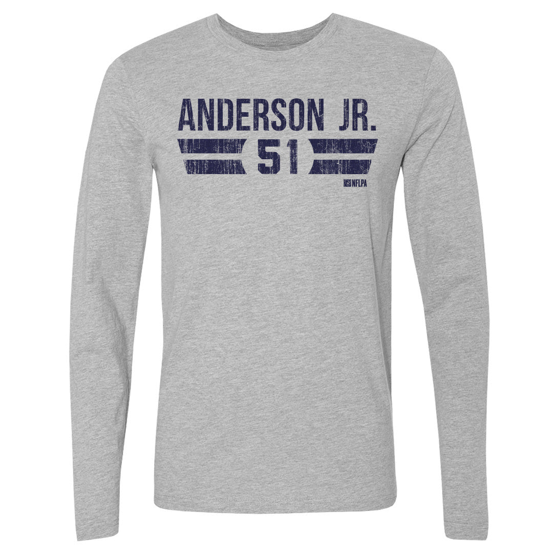 Will Anderson Jr. Men&#39;s Long Sleeve T-Shirt | 500 LEVEL
