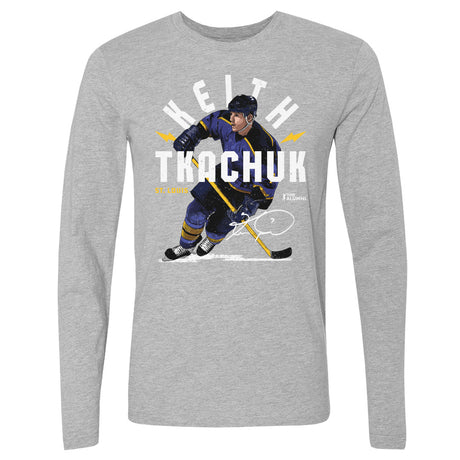 Keith Tkachuk Men's Long Sleeve T-Shirt | 500 LEVEL