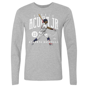 Ronald Acuna Jr. Men's Long Sleeve T-Shirt | 500 LEVEL