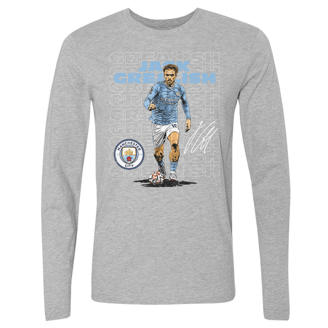 Jack Grealish Men's Long Sleeve T-Shirt | 500 LEVEL