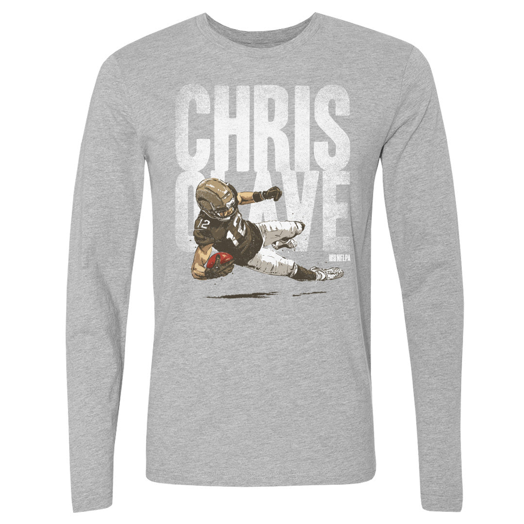 Chris Olave Men&#39;s Long Sleeve T-Shirt | 500 LEVEL