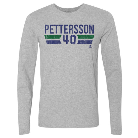 Elias Pettersson Men's Long Sleeve T-Shirt | 500 LEVEL