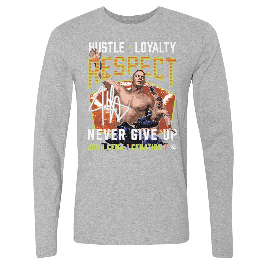 John Cena Men's Long Sleeve T-Shirt | 500 LEVEL