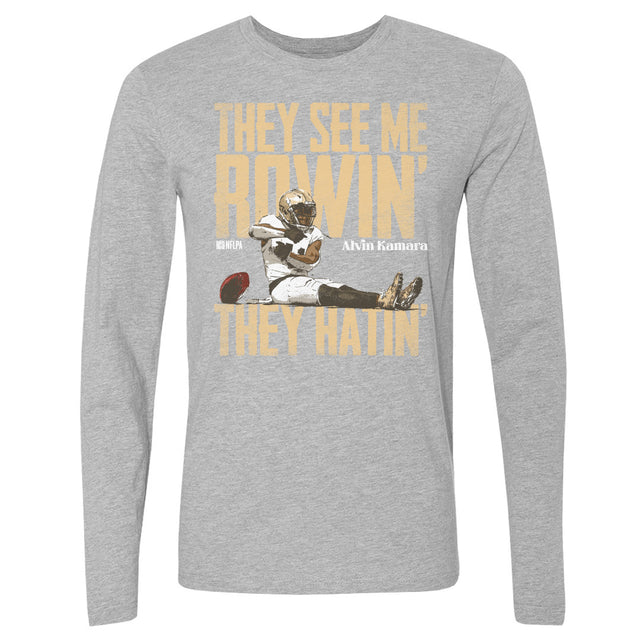 Alvin Kamara Men's Long Sleeve T-Shirt | 500 LEVEL