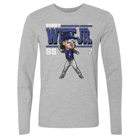 Bobby Witt Jr. Men's Long Sleeve T-Shirt | 500 LEVEL