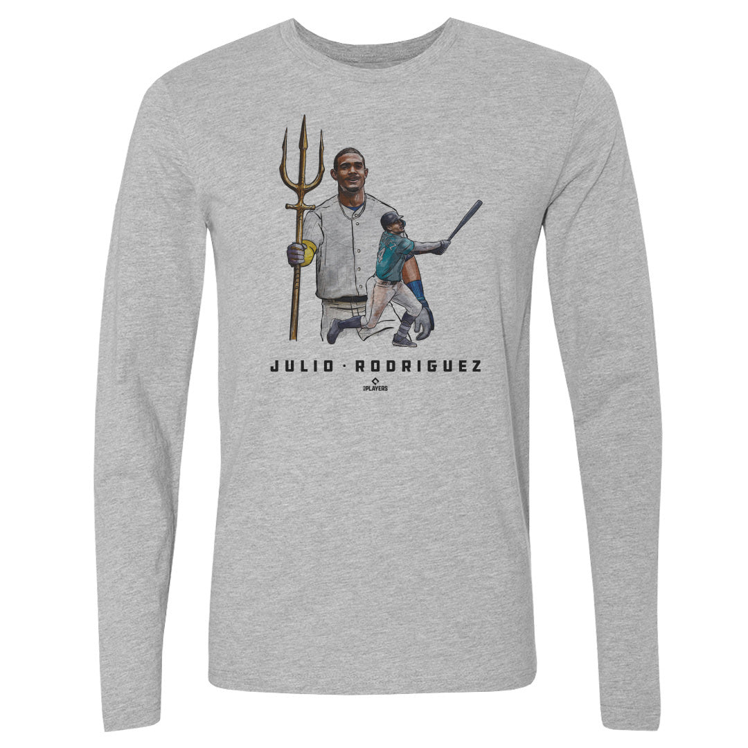 Julio Rodriguez Men's Long Sleeve T-Shirt | 500 LEVEL