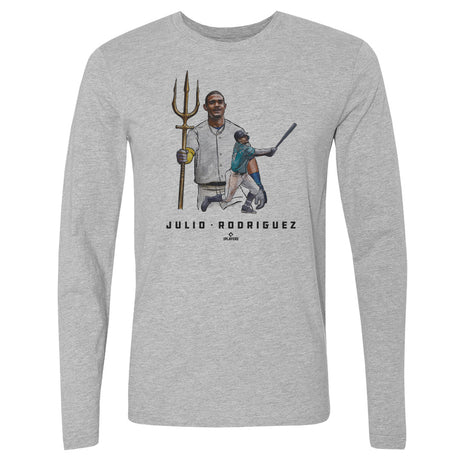 Julio Rodriguez Men's Long Sleeve T-Shirt | 500 LEVEL
