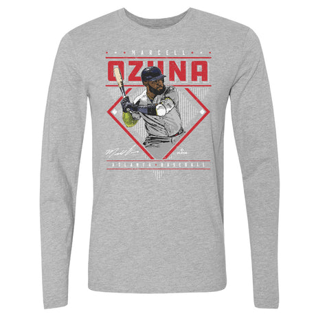 Marcell Ozuna Men's Long Sleeve T-Shirt | 500 LEVEL
