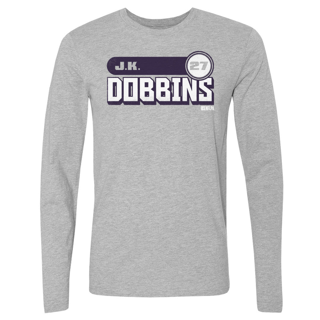 J.K. Dobbins Men&#39;s Long Sleeve T-Shirt | 500 LEVEL