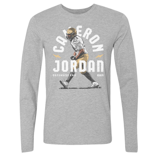 Cameron Jordan Men's Long Sleeve T-Shirt | 500 LEVEL