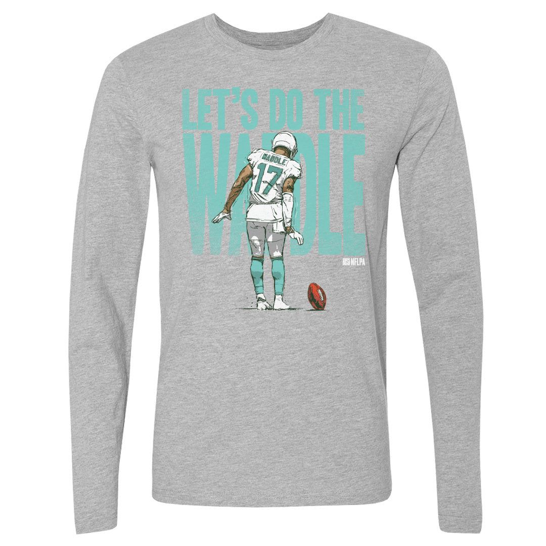 Jaylen Waddle Men's Long Sleeve T-Shirt | 500 LEVEL