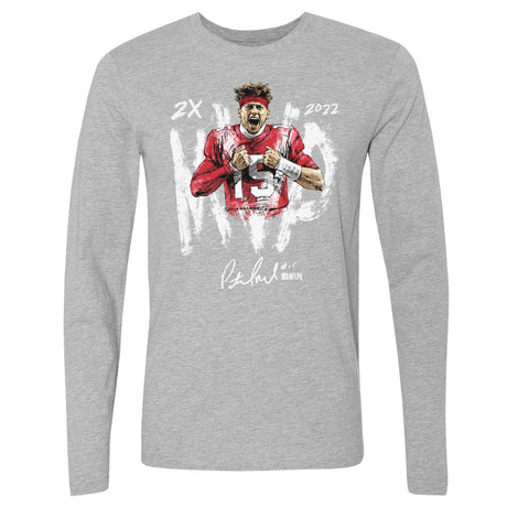 Patrick Mahomes Men's Long Sleeve T-Shirt | 500 LEVEL