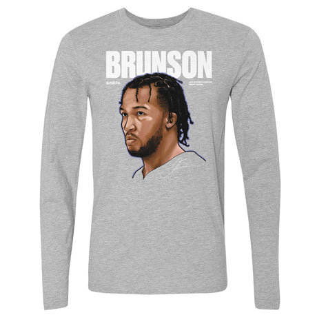 Jalen Brunson Men's Long Sleeve T-Shirt | 500 LEVEL