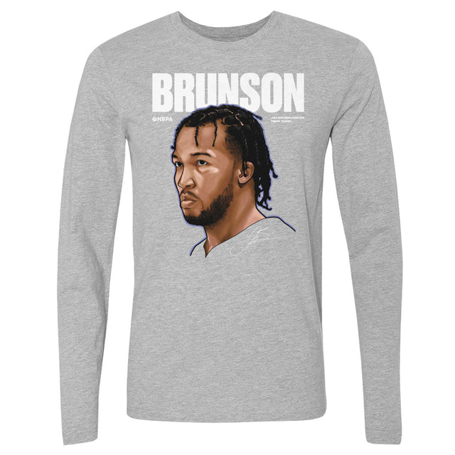 Jalen Brunson Men's Long Sleeve T-Shirt | 500 LEVEL