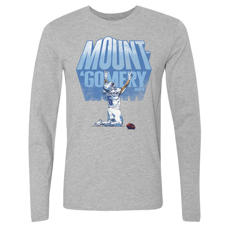 David Montgomery Men's Long Sleeve T-Shirt | 500 LEVEL