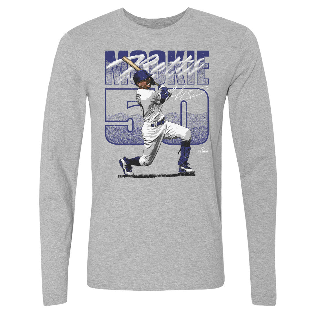 Mookie Betts Men's Long Sleeve T-Shirt | 500 LEVEL