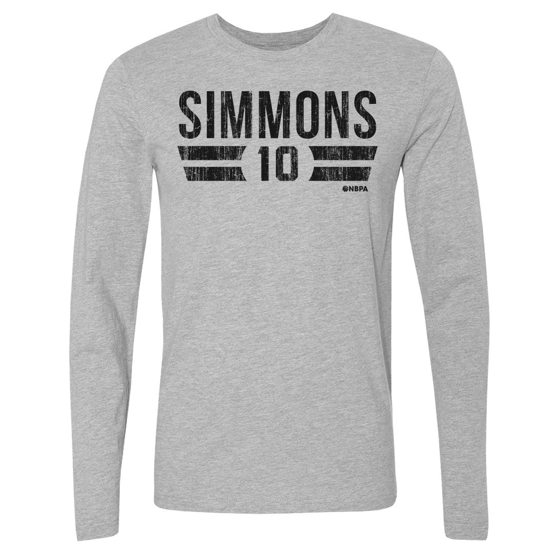 Ben Simmons Men&#39;s Long Sleeve T-Shirt | 500 LEVEL