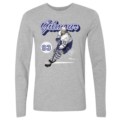 Doug Gilmour Men's Long Sleeve T-Shirt | 500 LEVEL
