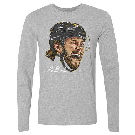 David Pastrnak Men's Long Sleeve T-Shirt | 500 LEVEL
