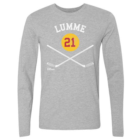 Jyrki Lumme Men's Long Sleeve T-Shirt | 500 LEVEL