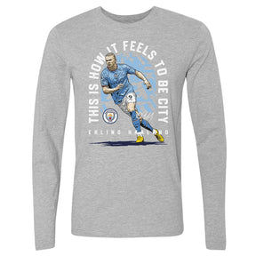 Erling Haaland Men's Long Sleeve T-Shirt | 500 LEVEL