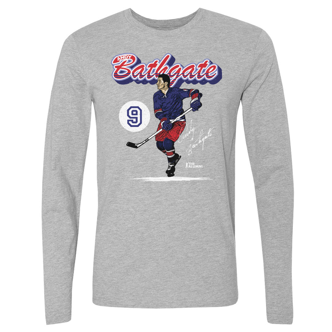 Andy Bathgate Men's Long Sleeve T-Shirt | 500 LEVEL