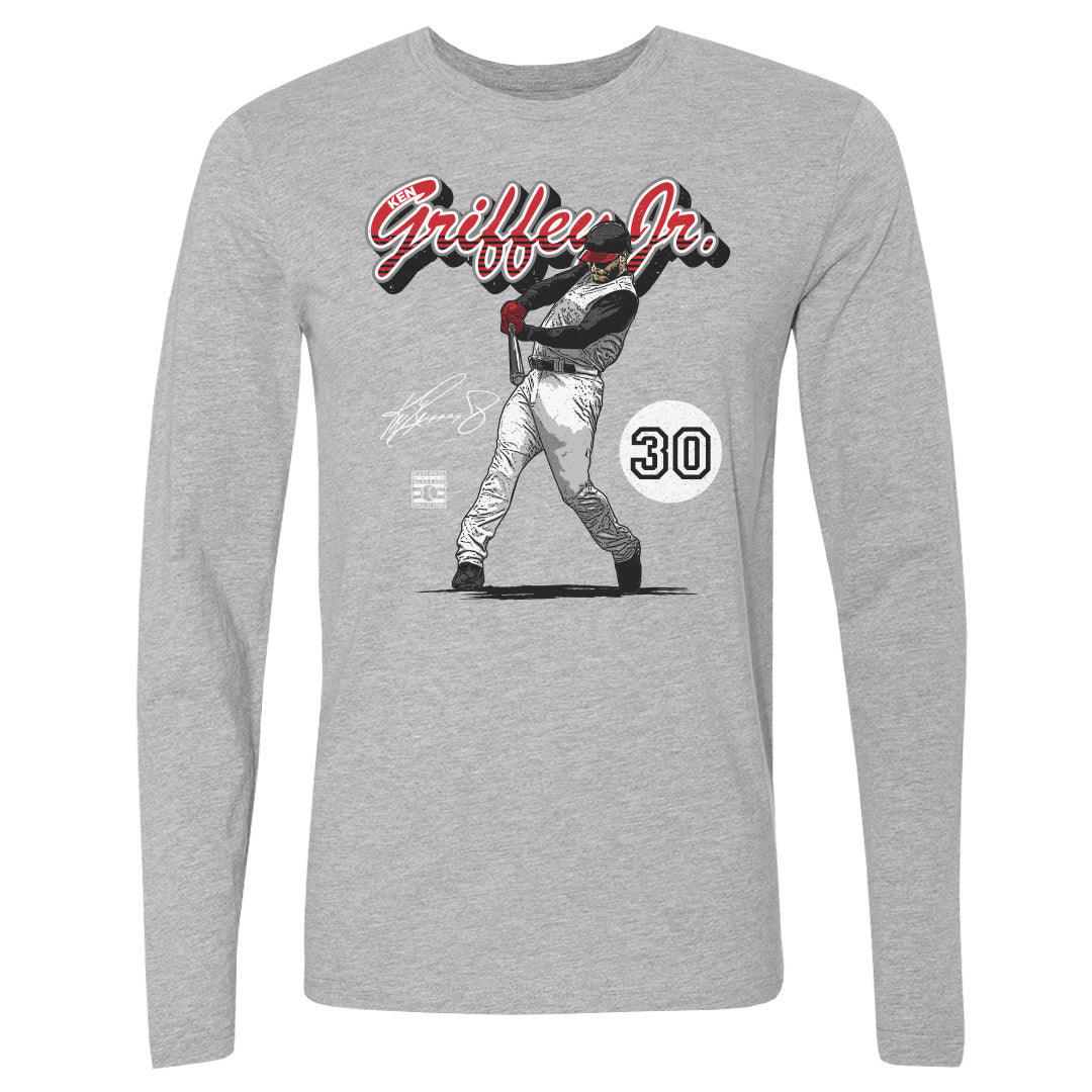 Ken Griffey Jr. Men's Long Sleeve T-Shirt | 500 LEVEL