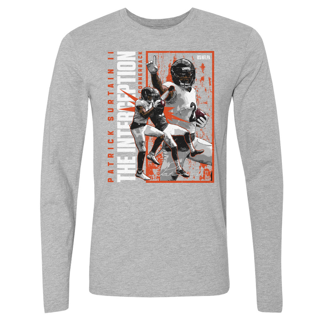 Patrick Surtain II Men's Long Sleeve T-Shirt | 500 LEVEL