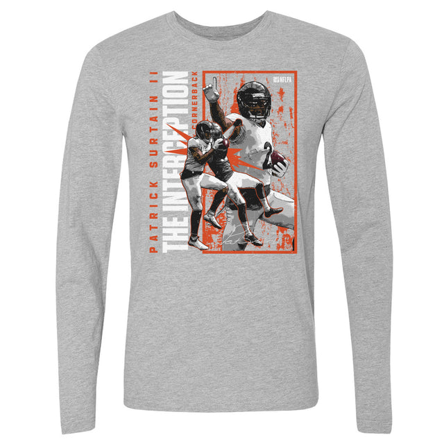 Patrick Surtain II Men's Long Sleeve T-Shirt | 500 LEVEL