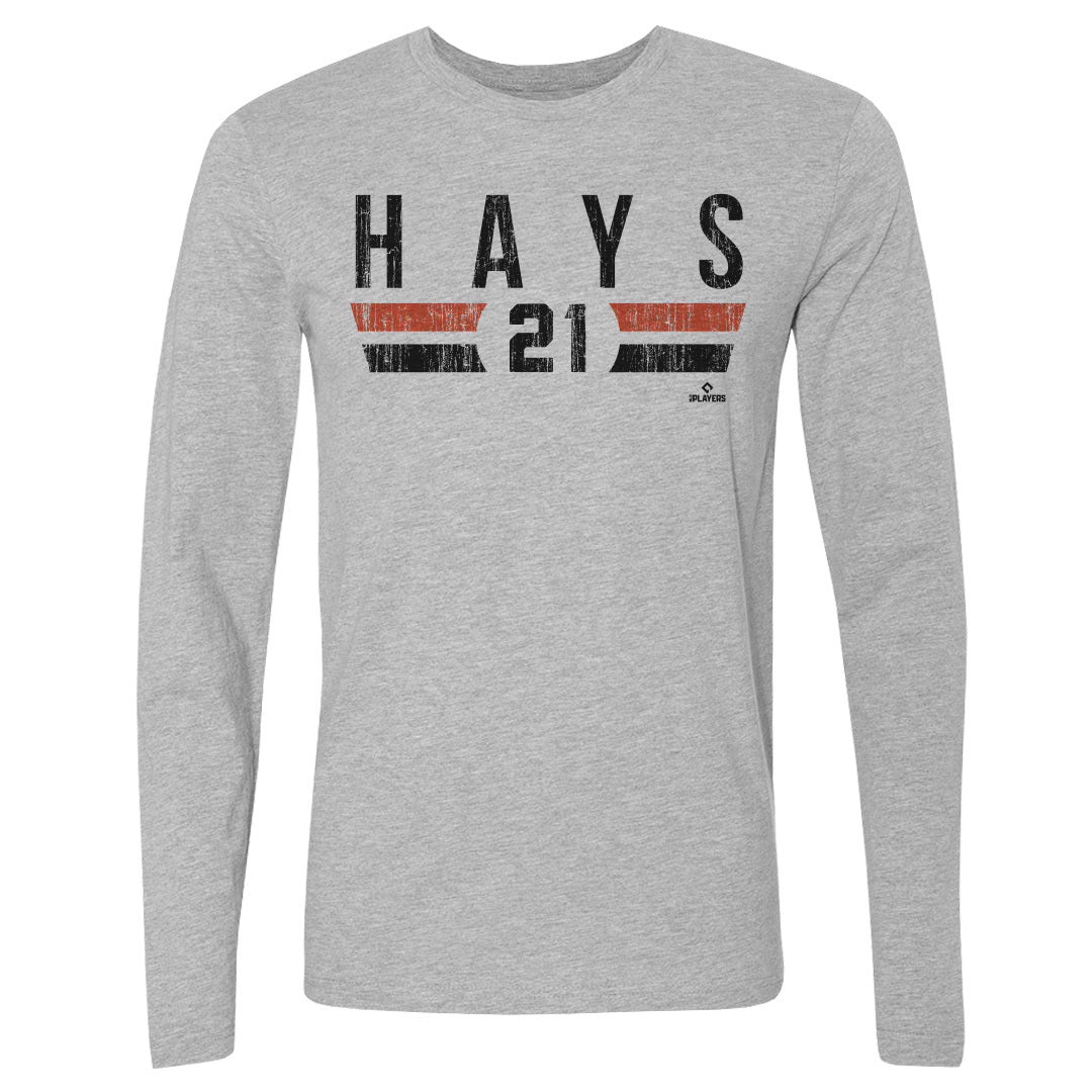Austin Hays Men&#39;s Long Sleeve T-Shirt | 500 LEVEL