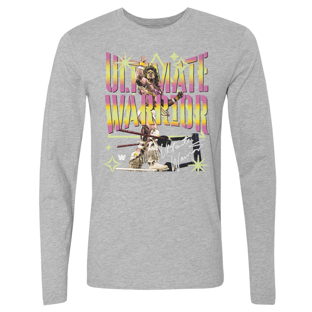 Ultimate Warrior Men's Long Sleeve T-Shirt | 500 LEVEL