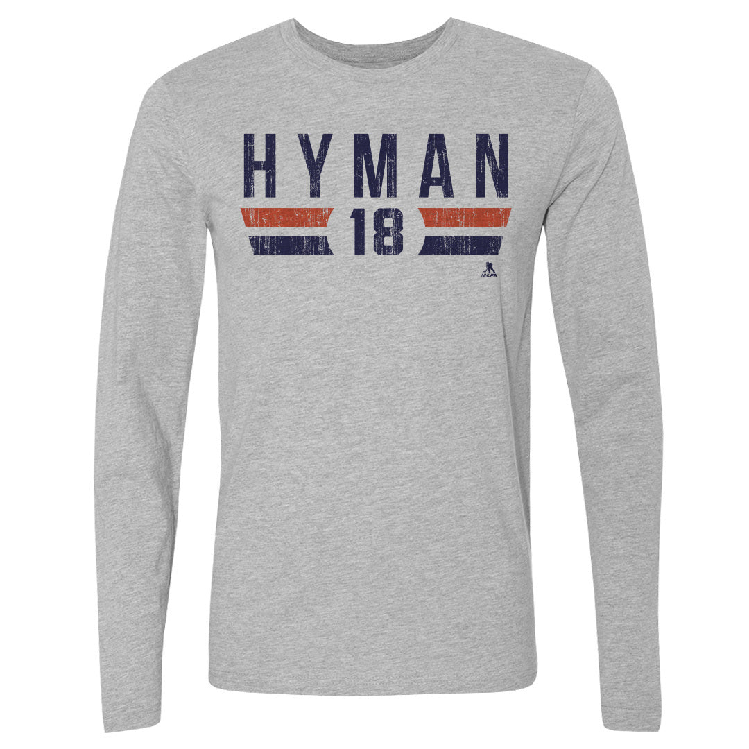 Zach Hyman Men&#39;s Long Sleeve T-Shirt | 500 LEVEL