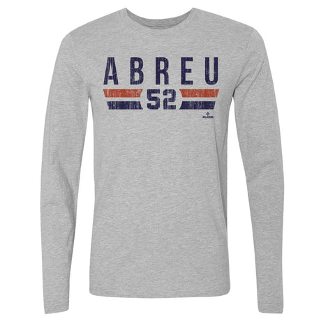 Bryan Abreu Men's Long Sleeve T-Shirt | 500 LEVEL