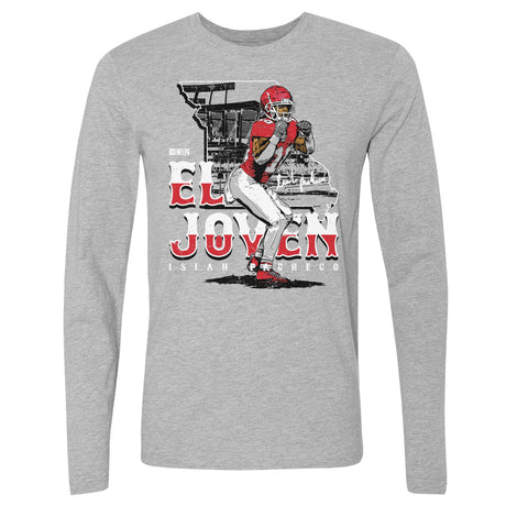 Isiah Pacheco Men's Long Sleeve T-Shirt | 500 LEVEL