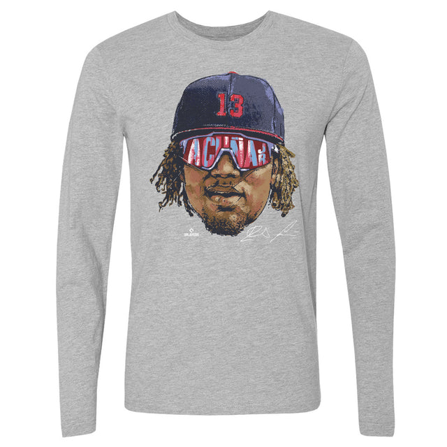 Ronald Acuna Jr. Men's Long Sleeve T-Shirt | 500 LEVEL