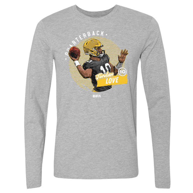 Jordan Love Men's Long Sleeve T-Shirt | 500 LEVEL