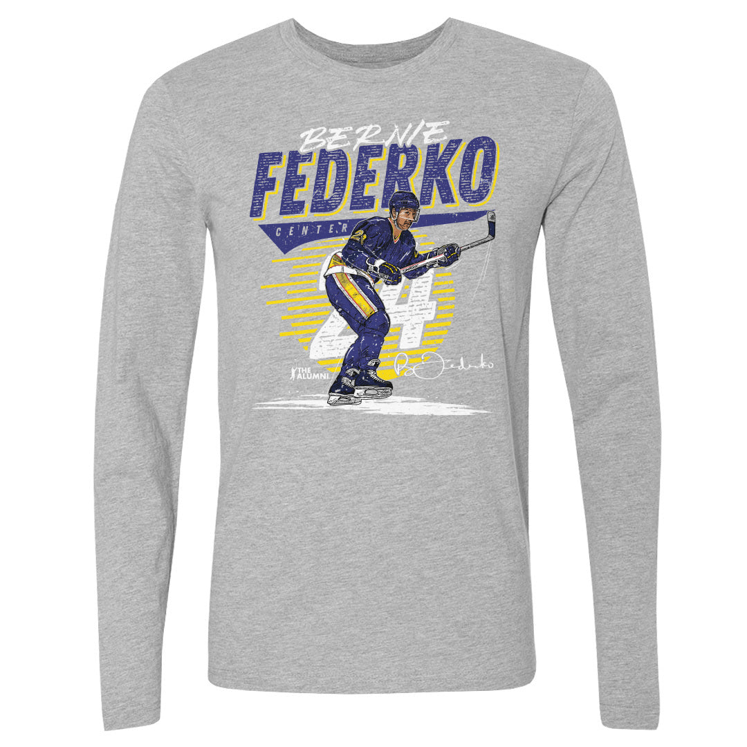 Bernie Federko Men's Long Sleeve T-Shirt | 500 LEVEL
