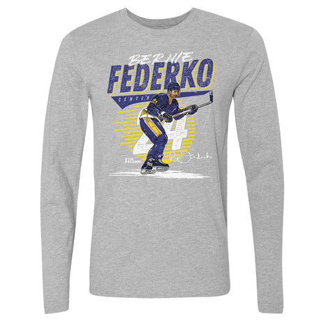 Bernie Federko Men's Long Sleeve T-Shirt | 500 LEVEL
