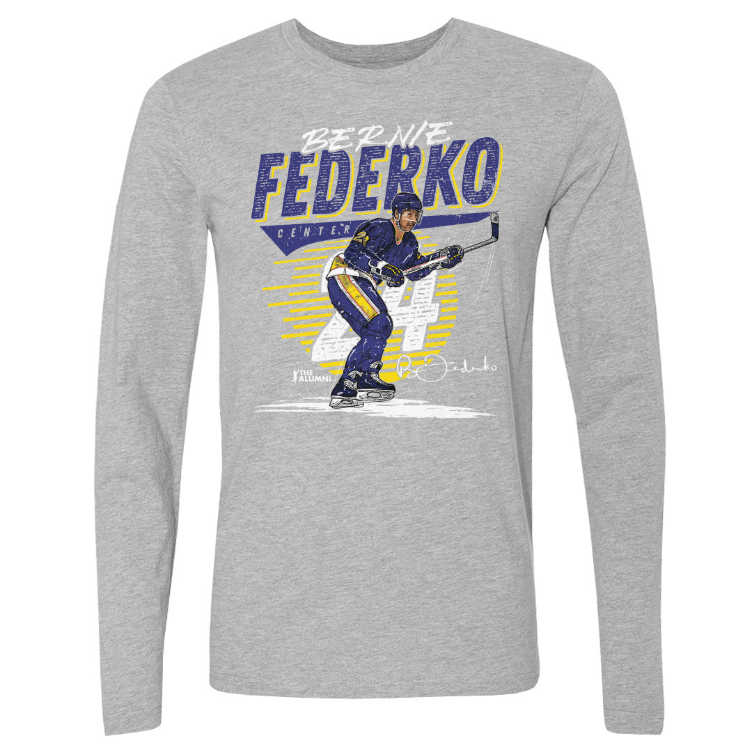Bernie Federko Men&#39;s Long Sleeve T-Shirt | 500 LEVEL