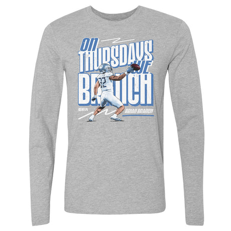 Brian Branch Men's Long Sleeve T-Shirt | 500 LEVEL