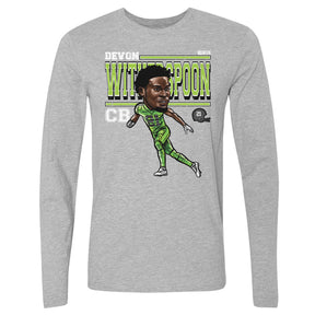 Devon Witherspoon Men's Long Sleeve T-Shirt | 500 LEVEL