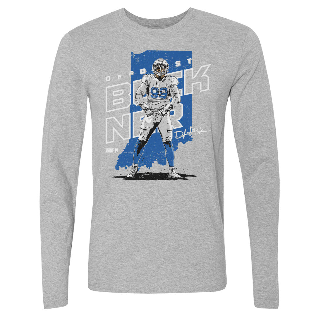 DeForest Buckner Men's Long Sleeve T-Shirt | 500 LEVEL